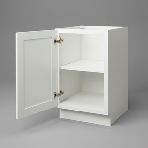 Mini armoire de rangement de cuisine moderne avec porte en bois de chêne et MDF, résistante à l'<span class=keywords><strong>eau</strong></span>, installation facile - Product Image 4