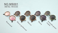 Gafas de Sol de Madera Clásicas Nuevas de Alta Calidad, Gafas de Sol Polarizadas de Madera para Mujer, Gafas de Diseñador Italianas, Gafas de Sol Ecológicas