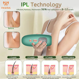 Akiss-máquina de depilación IPL portátil, dispositivo de barrido ermanente de todo tipo de pelos, ortable - Product Image 2