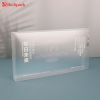 Boîte en plastique PET cosmétique imprimée sur mesure Boîte en acétate Boîtes d'emballage en PVC pour crème contour des yeux