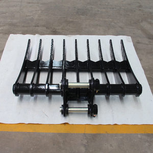 XZFE Accessoires d'excavatrice de haute qualité, râteaux à racines pour le défrichement des terres - Product Image 5