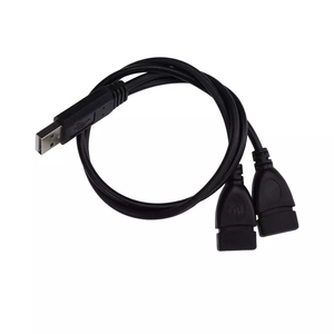 Recién 2 en 1 USB 2,0 <span class=keywords><strong>Y</strong></span> Splitter datos OTG convertidor Cámara teclado ratón adaptador Cable USB tipo C Cable de extensión macho a hembra - Product Image 4