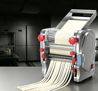 Machine à presser la pâte électrique pour la fabrication de nouilles, moteur en cuivre, rouleau à pâtes tout en acier inoxydable pour usage commercial et domestique