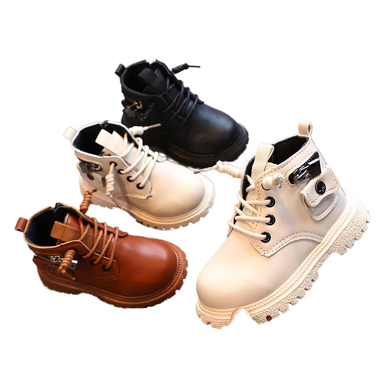 Ankle Boots Boots For Year Old Boy Black Beige Brown Solid Color