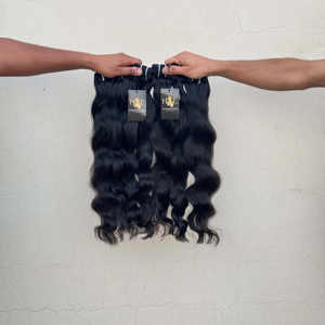 Unprocessed Indian Temple Raw Virgin Hair Bundles Loose Deep Wave Curly Style Top Vendors and Suppliers - Product Image 1