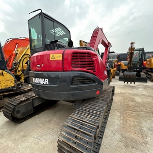 Mini-excavatrice Yanmar VIO80 en stock en entrepôt national, avec moteur fiable 4TNV98C, système hydraulique complet, machine entière et vérifiée. - Product Image 3
