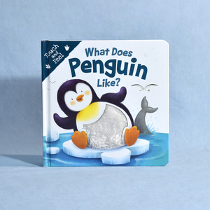 Libro de Bebé Personalizado OEM, Libro Sensorial de Aprendizaje Temprano con Ilustraciones de Animales, Material de Cartón/Cartón Corrugado para Niños - Product Image 1
