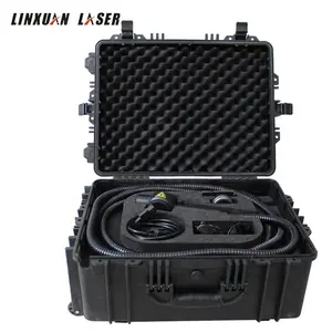 100W black luggage type light and portable laser cleaning machine