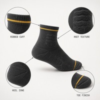 Chaussettes de randonnée personnalisées pour hommes et femmes, chaussettes de trekking extensibles pour l'extérieur avec logo