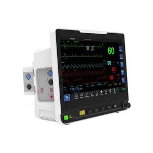 Monitor Veterinario Portátil YYHT H12-VET de 12.1 Pulgadas, Monitor de Pacientes Portátil de 6 Parámetros para Animales - Product Image 1