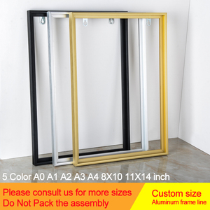 Custom Size Canvas <strong>Frame</strong> Oil Painting Aluminium Metal Wall <strong>Poster</strong> Photo <strong>Frame</strong> Aluminum Picture <strong>Frames</strong> - Product Image 3