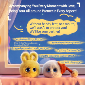 Nuovissimo <span class=keywords><strong>Peluche</strong></span> Intelligente MOYOYO AI con Occhi LED Emotivi e Assistente AI <span class=keywords><strong>Parlante</strong></span> Multilingue - Product Image 4