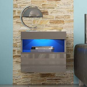 <span class=keywords><strong>Mesita</strong></span> de <span class=keywords><strong>noche</strong></span> flotante con panel de madera de Venta caliente con cajón y toma de corriente - Product Image 3