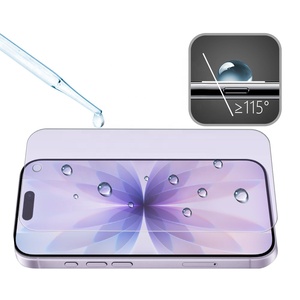 Chống ánh sáng màu xanh kính cường lực bảo vệ màn hình cho iPhone 17 16 15 14 13 Samsung Galaxy S21 S22 S23 S24 S25 siêu bảo vệ màn hình - Product Image 3