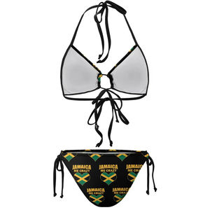Envío Directo traje de baño de lujo Crazy Jamaica bandera diseño personalizado bajo precio mujeres trajes de baño 2024 - Product Image 2
