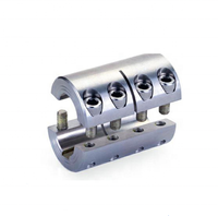 Connecteur de moteur en aluminium D20 L30 20X30mm, coupleur d'axe rigide à serrage pour moteur pas à pas