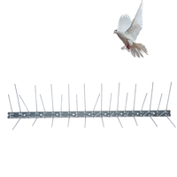 Piques anti-oiseaux en acier inoxydable, anti-pigeons, contrôle des nuisibles, écologiques, réglables, solides