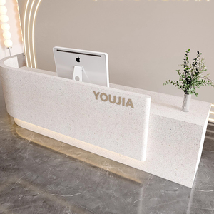 QT-<span class=keywords><strong>77</strong></span> Bureau de <span class=keywords><strong>réception</strong></span> moderne, ensemble de meubles de bureau, tables de bureau, scrivania, <span class=keywords><strong>réception</strong></span>, salon de beauté - Product Image 2