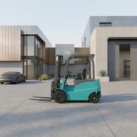 Chariot élévateur électrique puissant WGZN 2000 kg 2 tonnes avec moteur à courant alternatif sans balais de 7,5 kW et batterie sans entretien de 140 Ah