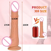 Dispositif de masturbation automatique pour femmes avec baguette de massage rétractable et insérable, jouet sexuel