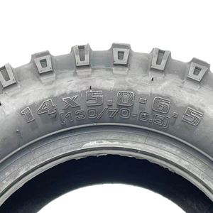 ยางออฟโรดขนาด 14 นิ้ว 14*5.0-6.5 อะไหล่สกู๊ตเตอร์ไฟฟ้าสำหรับ Tursor X14 Geofought Molo 5 R8 G14 สกู๊ตเตอร์ไฟฟ้า - Product Image 6
