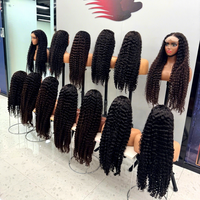 Rambut Vietnam Ombre Blonde HD 5*5, Hairline M, Lace Closure HD 9*6, Bone Straight, Full Lace Frontal HD 13*6, Rambut Manusia Tanpa Lem