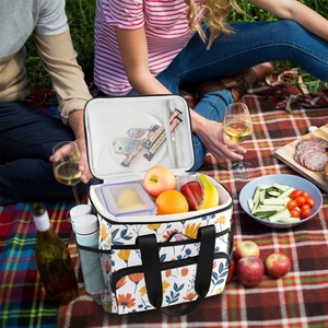 Hot Sale Custom Cheap Carton Bag Portable Student Lunch Bag Outside Insulation Cooler Bag for Sale - Product Image 5