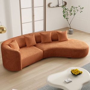 Ensemble de canapés classiques de luxe de style italien Tissu en cuir synthétique de haute qualité pour le salon Contemporain - Product Image 3