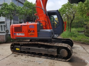 Excavadora Hitachi ZX 120, excavadora de cadenas, diésel, equipo de construcción para movimiento de tierras, excavadora para manejo de materiales - Product Image 1