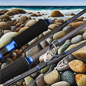 Caña de Pescar Newbility Rollfish M40X-J de Acción Rápida, de Fibra de Carbono y Vidrio Duro, para Pesca con Señuelos, para Lubina, Trucha y <span class=keywords><strong>Marlin</strong></span>, Longitud Plegada de 128-141 cm - Product Image 2