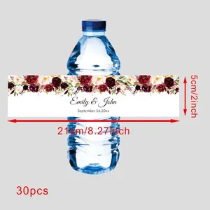 Etiqueta de celebración personalizada de 30 piezas, etiqueta adhesiva personalizada para botella, etiqueta adhesiva con texto de nombre personalizado - Product Image 5