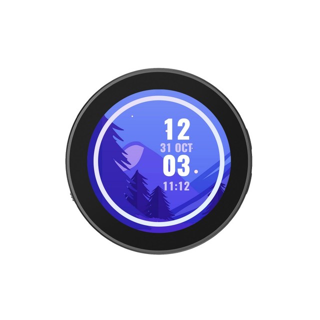 RP2350 1.85inch Round LCD Development Board, 360x360, 65K Color, Dual-core and Dual-architecture Design