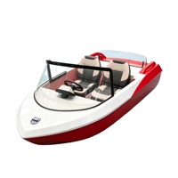 Kart aquatique double place F1 avec coque en alliage aluminium-magnésium, accélérateur à pédale, homologué CE, pour clubs de sports nautiques et stations balnéaires
