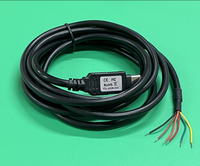 3,3 V 5V FTDI FT232RL RS232 tipo C USB a Uart TTL Cable serie para Raspberry Pi 1,8 M