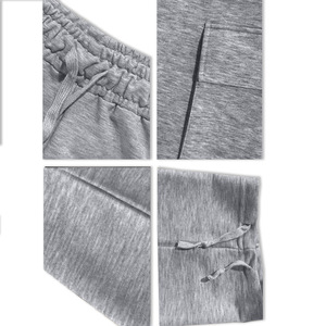 Pantalones Casuales de Lona para Hombre RUIQUWIN con Logotipo Personalizado, Corte Recto, Suaves, Cómodos, con Cordón Ajustable, para Gimnasio, Entrenamiento, Deporte - Product Image 4