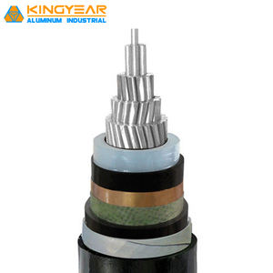 N2XS2Y/NA2XS2Y/YJV23/YJLV23-18/30KV 1X 400MM2 CU/AL XLPE ISOLATION PE GAINE EXTÉRIEURE SWA CÂBLE D'ALIMENTATION MOYENNE TENSION - Product Image 2