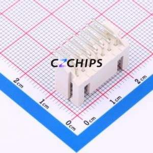 HC-XHD2.54-2x7AW Wire-to-Board Pin Header Bent Lead Through Hole,P=2.5mm Connector 2x7P 2.5mm Right Angle Insert XHD - Product Image 2