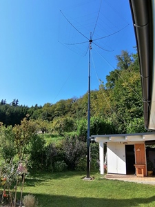 Mât <span class=keywords><strong>télescopique</strong></span> électrique en aluminium de 10 à 30 m pour antenne parabolique avec commande motorisée pour applications maritimes, de diffusion et de signalisation rurale - Product Image 5