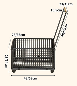 Household Carbon Steel Single Tier Non-Folding Clothes <b>Storage</b> Box Large Capacity Sustainable Modern Simplicity <b>Storage</b> - Product Image 2