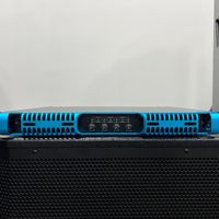 Sıcak Fırsat D Sınıfı Profesyonel Güç Amplifikatörü 1U 4 Kanallı 2000W Kanal Başına Stereo Ses Amplifikatörü Subwoofer Sahne Ses Sistemi için