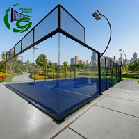 Lapangan Padel Panoramic Desain Baru 2026 Warna Berbeda Produsen Profesional Cancha De Padel Dengan Pengalaman 11+ Tahun