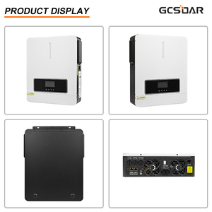 Convertisseur d'énergie solaire hybride monophasé DC/AC 6,2 kW avec onde sinusoïdale pure, efficacité de 99,9 %, 50/60 Hz - Product Image 2