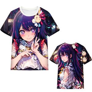 Nouveau Anime Manga <span class=keywords><strong>Oshi</strong></span> <span class=keywords><strong>No</strong></span> Ko T-Shirts impression 3D Streetwear hommes femmes mode surdimensionné à manches courtes t-shirt enfants t-shirts hauts vêtements - Product Image 6