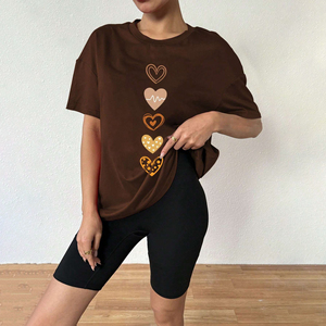 Bán Buôn Womens Thời Trang Áo Thun Áo Sơ Mi Mùa Hè Cao Đường Phố Mặc Giản Dị TEE Trang Phục Cho Phụ Nữ - Product Image 4