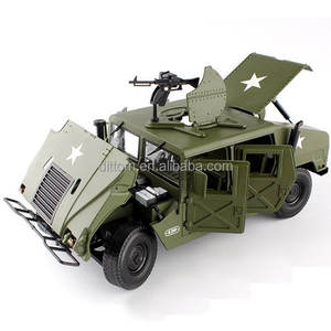 KDW 685004 1/18 Vehículo de Campo de Simulación, Coches Todoterreno Armados de Aleación, Modelo Fundido a Presión, Camión de Batalla de Juguete - Product Image 4