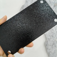 RAL9005 Termosetik Siyah Kaba Dokulu Epoksi Polyester Sprey Toz Boya Tekne ve Araba için