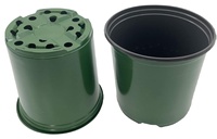 Pots de fleurs en plastique terracotta en gros de 9 cm, 10 cm, 12 cm, 15 cm, 19 cm, 21 cm