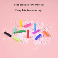 Accessoires de barre en silicone de qualité alimentaire couvercle de paille diamètre intérieur 6MM embouts de paille écologiques fournitures de fête