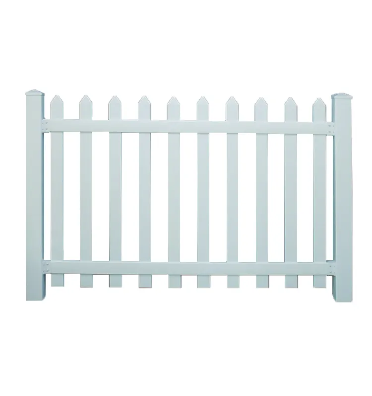 Picchetto da giardino picchetto bianco utile vendita calda a buon mercato recinzione in vinile/legno, traliccio e cancelli