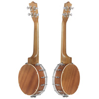 Des instruments fabriqués sur mesure sont disponibles à des prix abordables. Ils comprennent un petit banjo à quatre cordes et un banjo ukulélé.